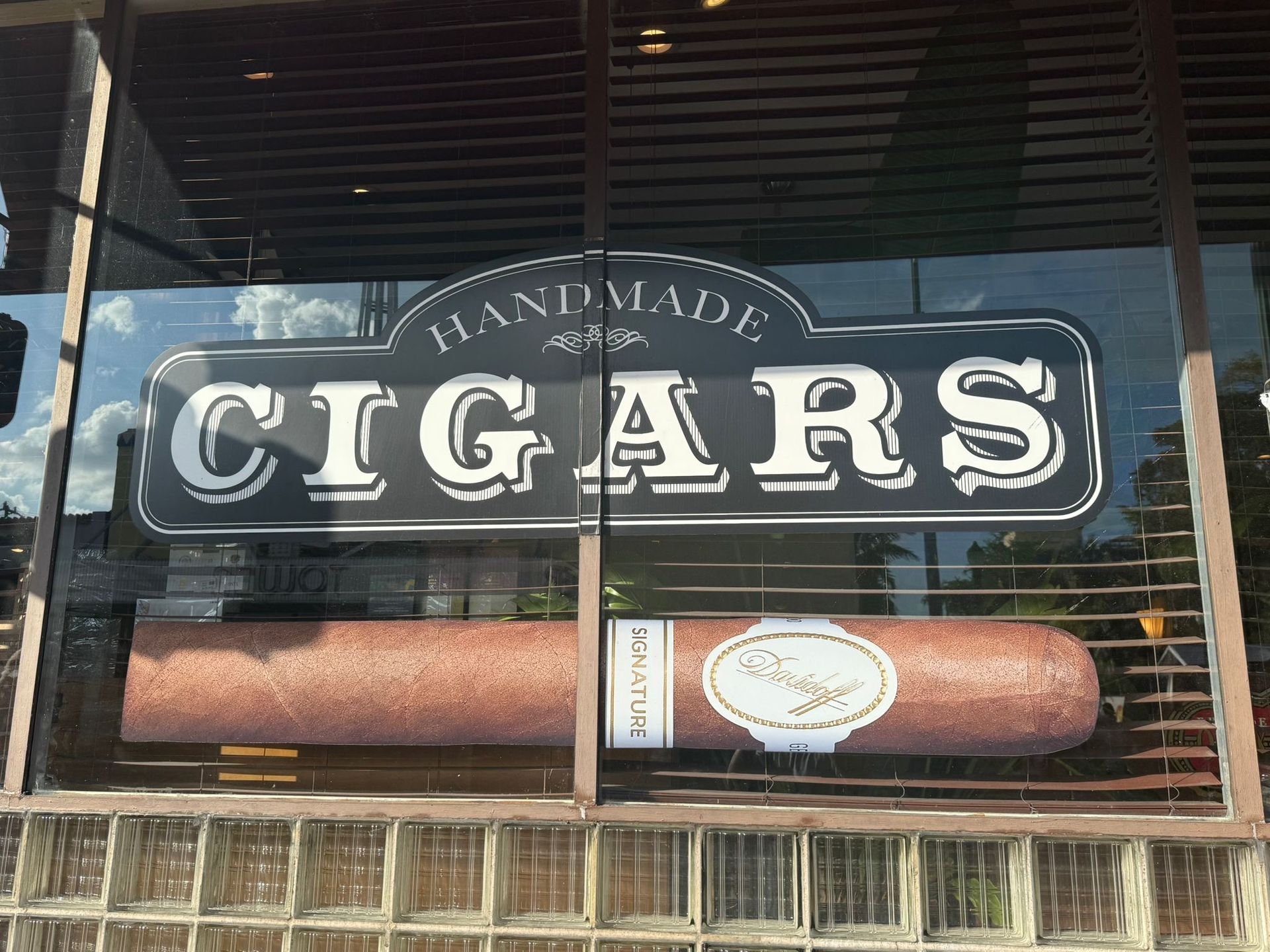 Cigar shop in the Miami Walking little Havana walking tour