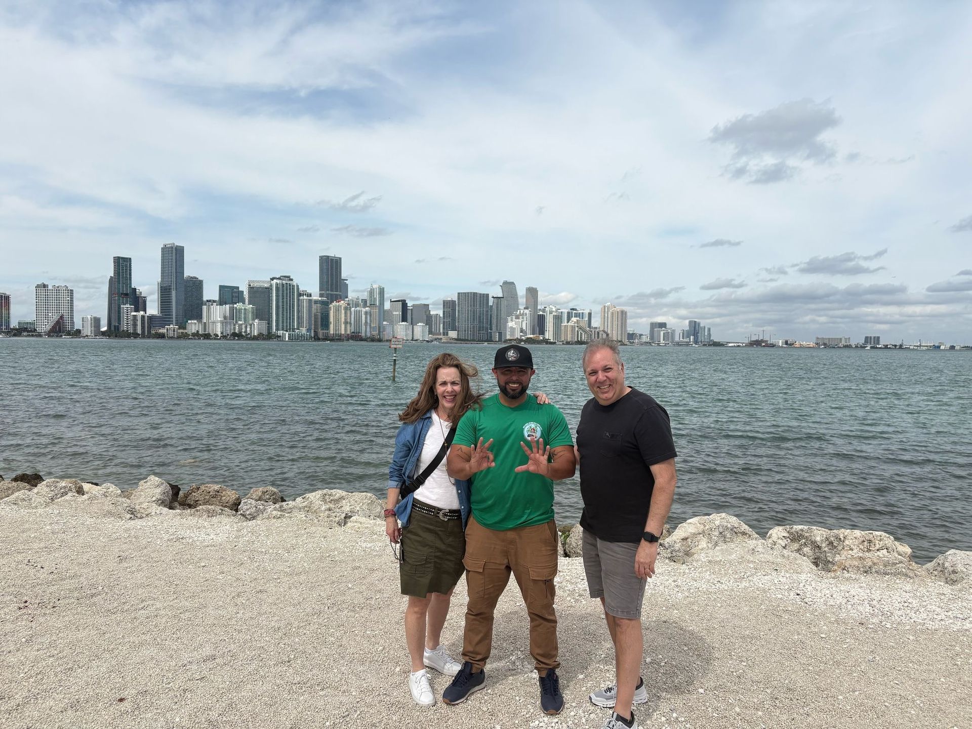  Stunning Miami skyline view from the Miami Tour Bus secret photo stop
