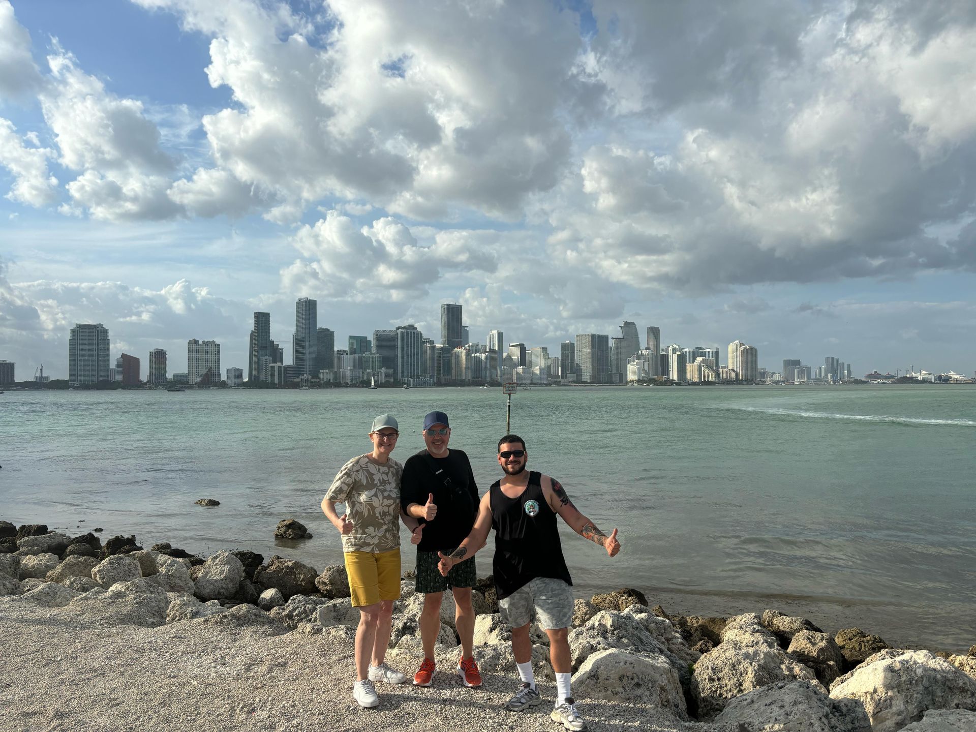 Miami hop on and off city tour showcasing the beautiful downtown skyline
