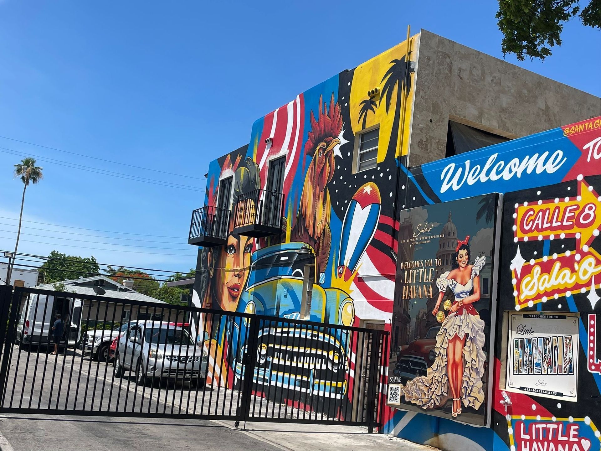 Little Havana part of the Semi private Bus tour experience in Miami