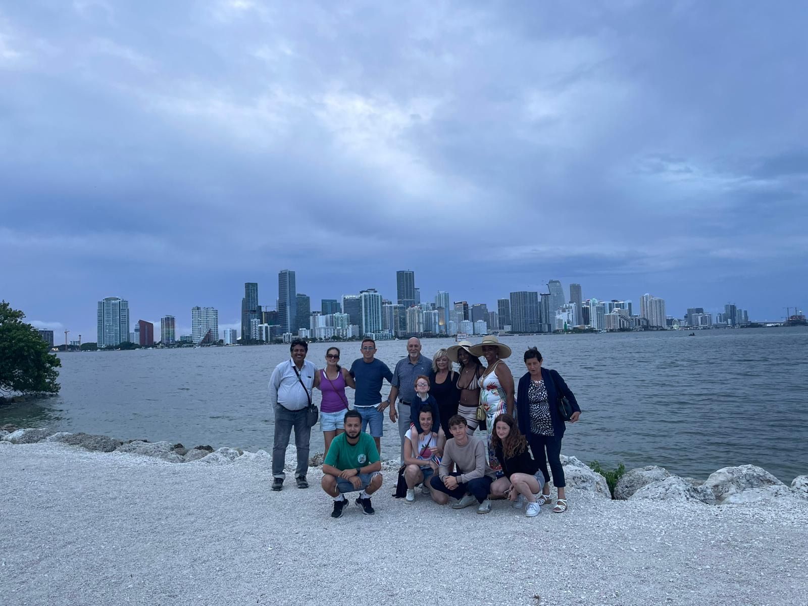 The Miami Skyline Sunset Spot during the Miami Night Tours