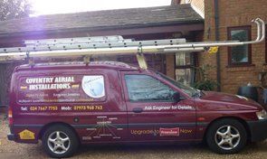 Coventry Aerial Installations vehicle