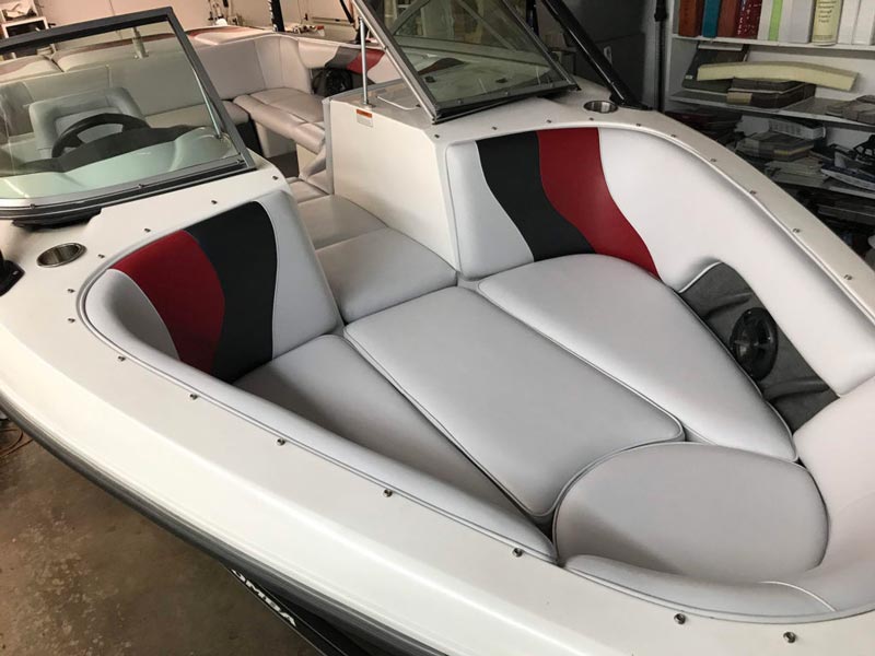 Boat upholstery