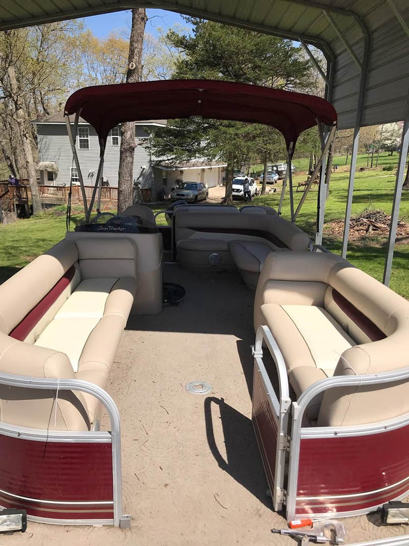 Boat upholstery and carpet