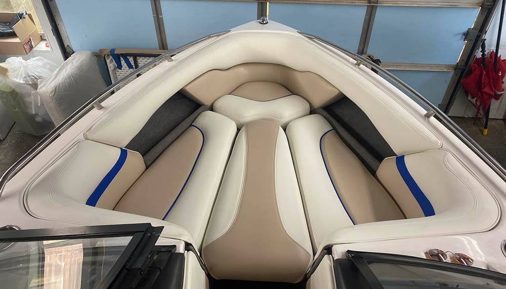 Boat upholstery