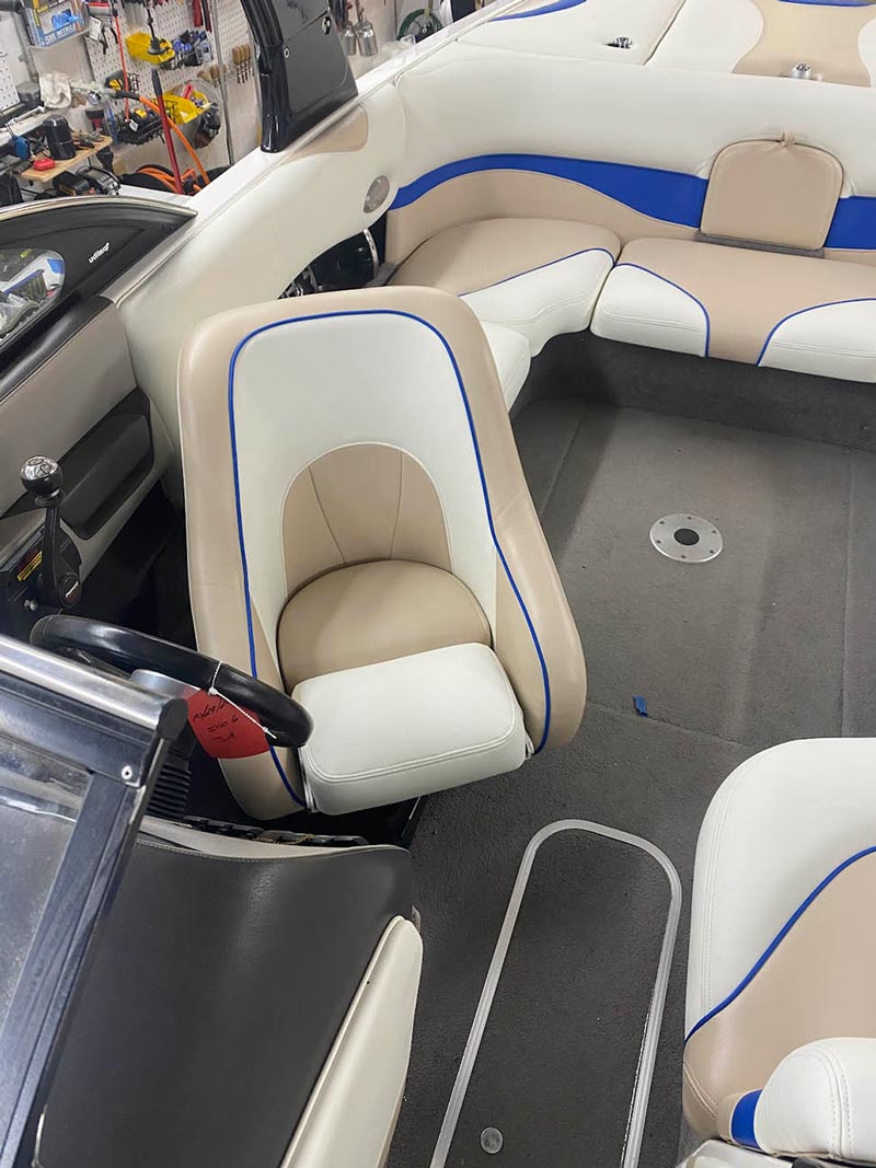 Boat upholstery and carpet