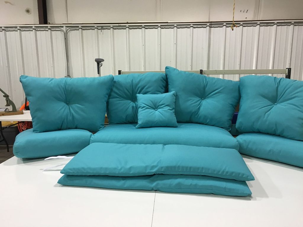 Blue Chair Upholstery