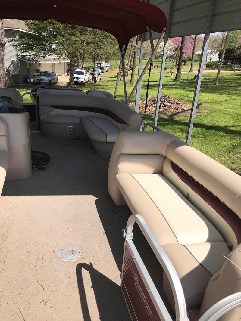 Boat upholstery and carpet