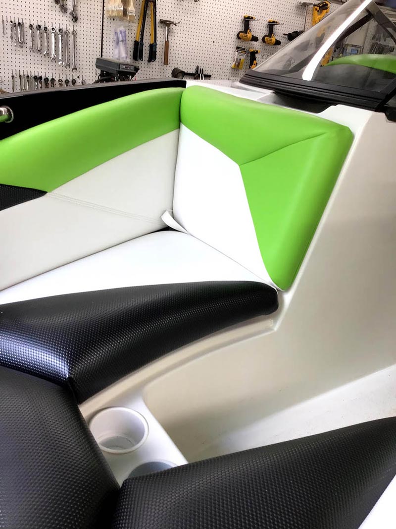 Boat upholstery and carpet