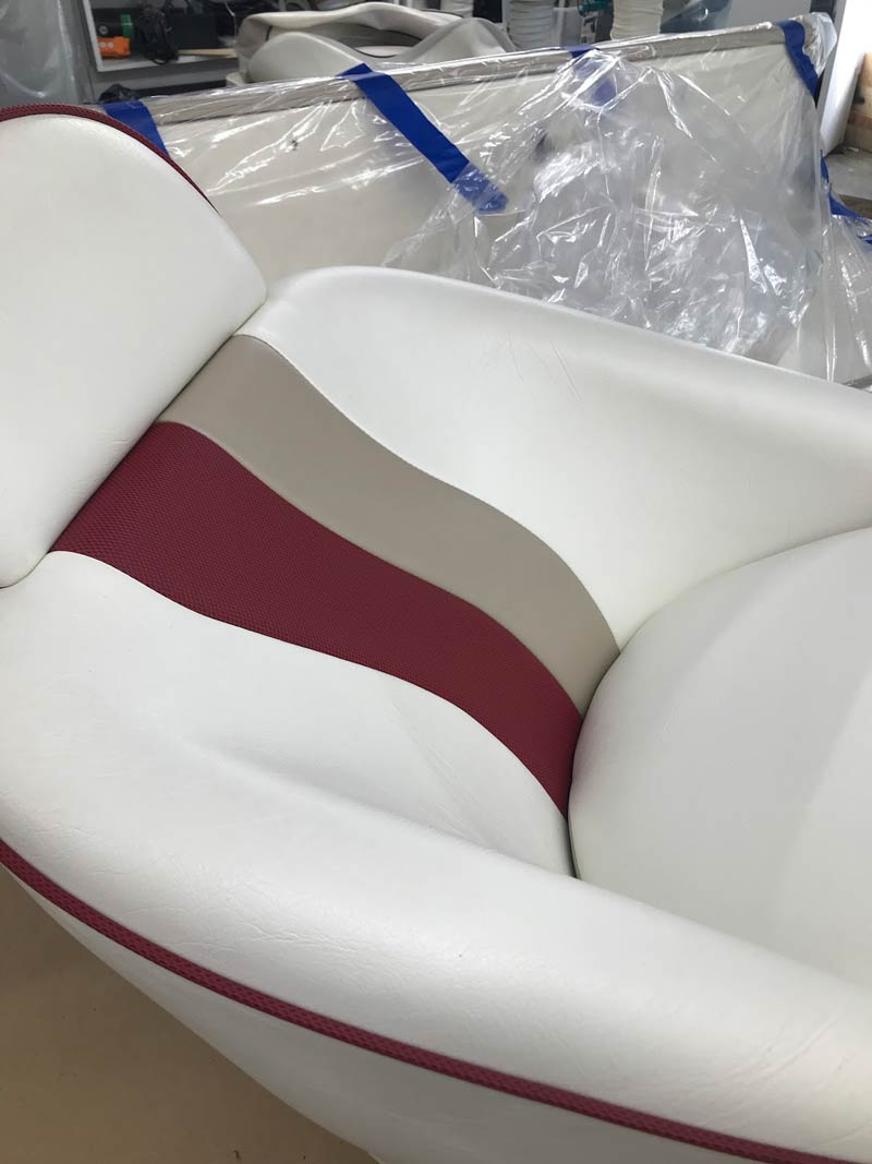 Seat upholstery