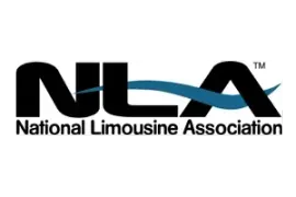 Logo for the National Limousine Association: Black