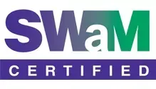 SWaM Certified logo: purple 
