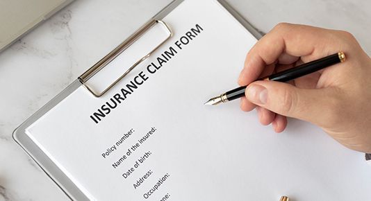 Insurance claim form