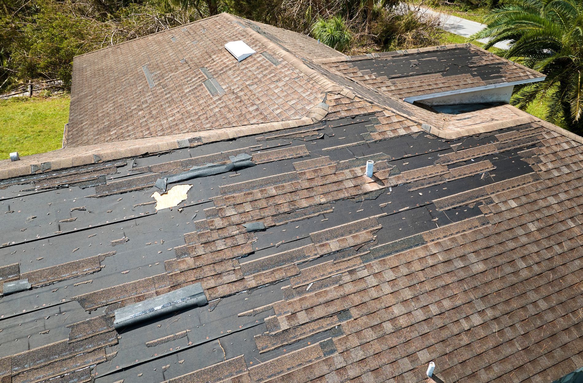 roof damage