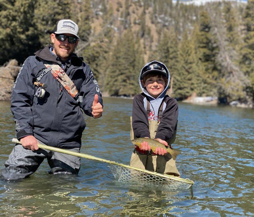 Youth Fishing Montana