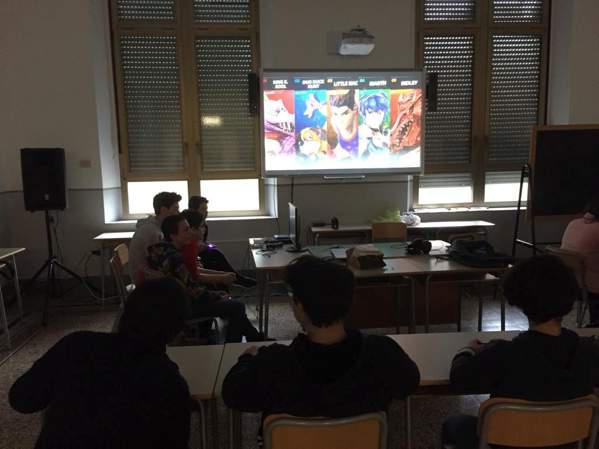 ragazzi in classe