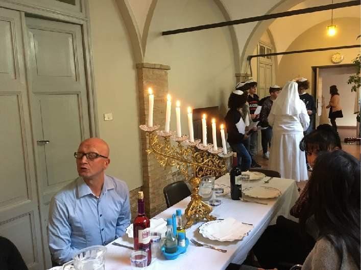 cena ebraica a scuola