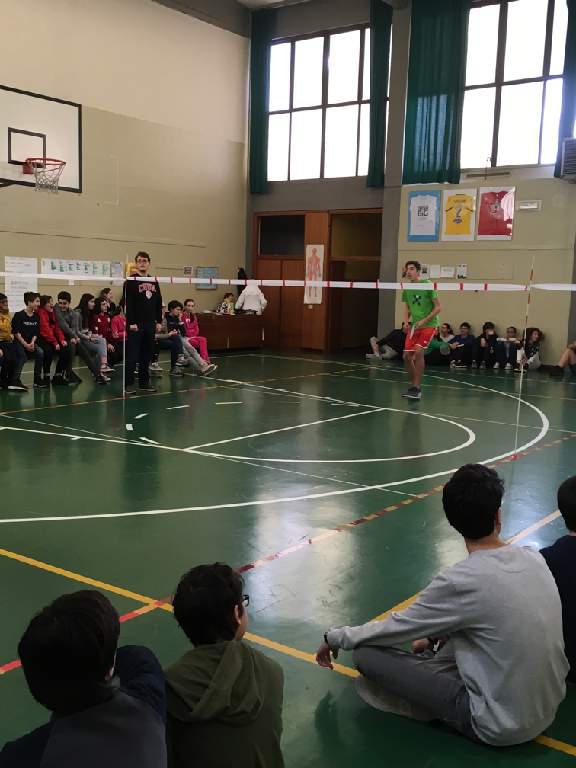 badminton in palestra