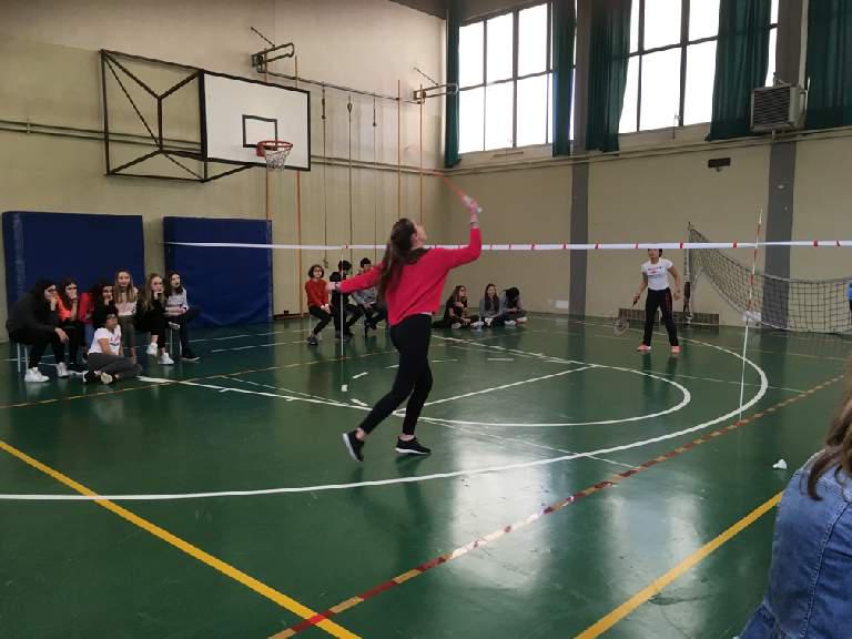 badminton a scuola