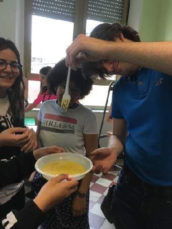 laboratorio di cucina in classe