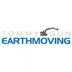 Tommy Gun Earthmoving logo