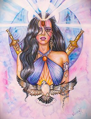 The Goddess of Light by Kristen Myers