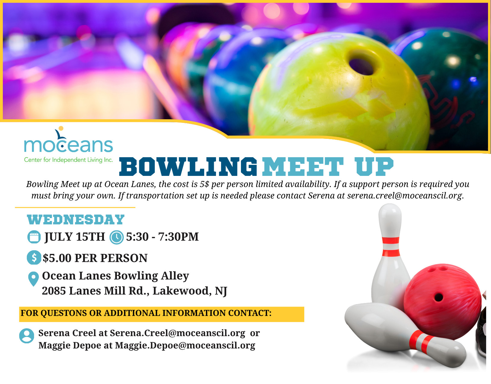 Bowling Meet Up 