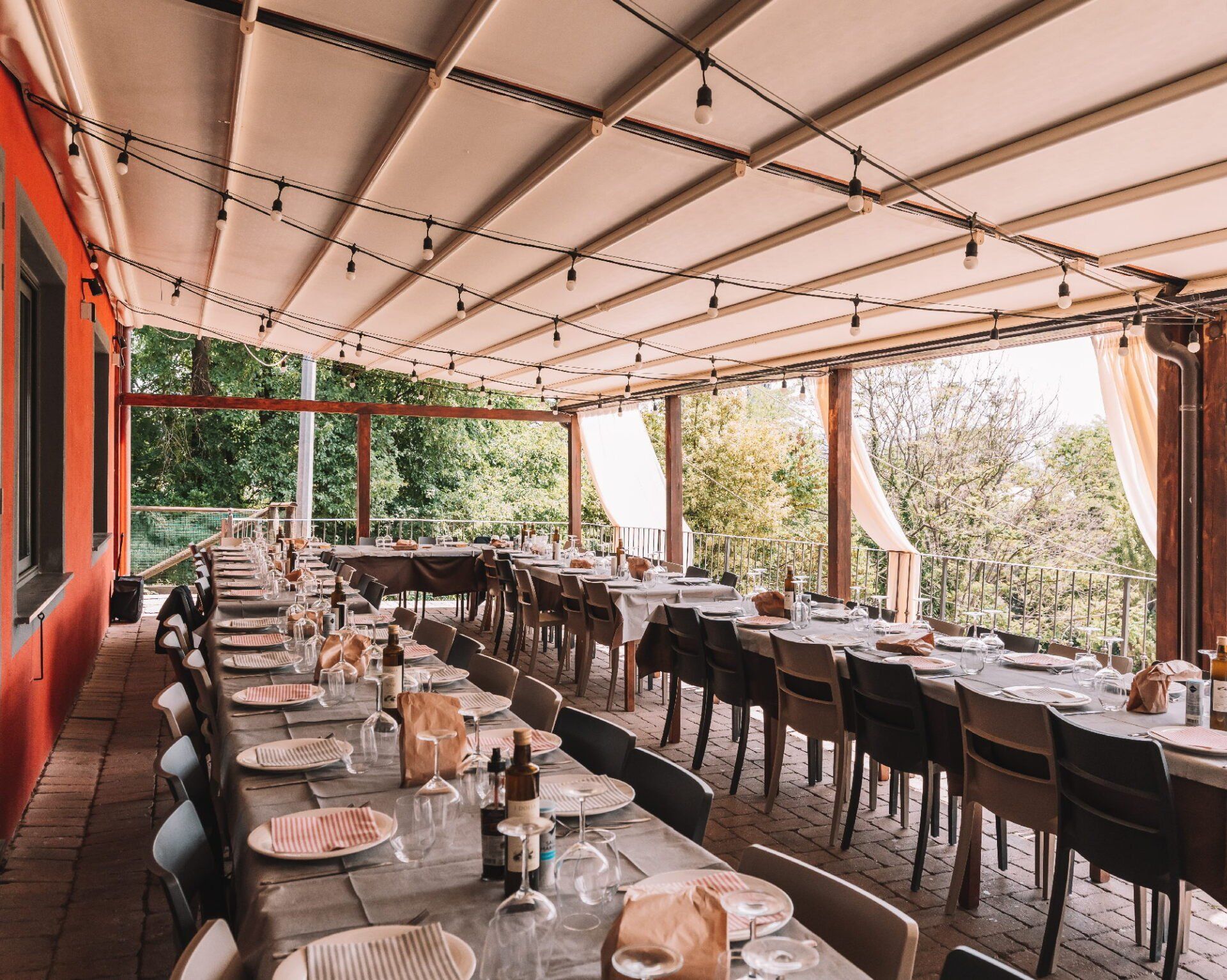 veranda ristorante a La Spezia