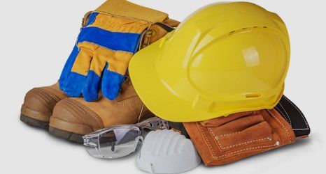 Work-wear, safety footwear and wellies