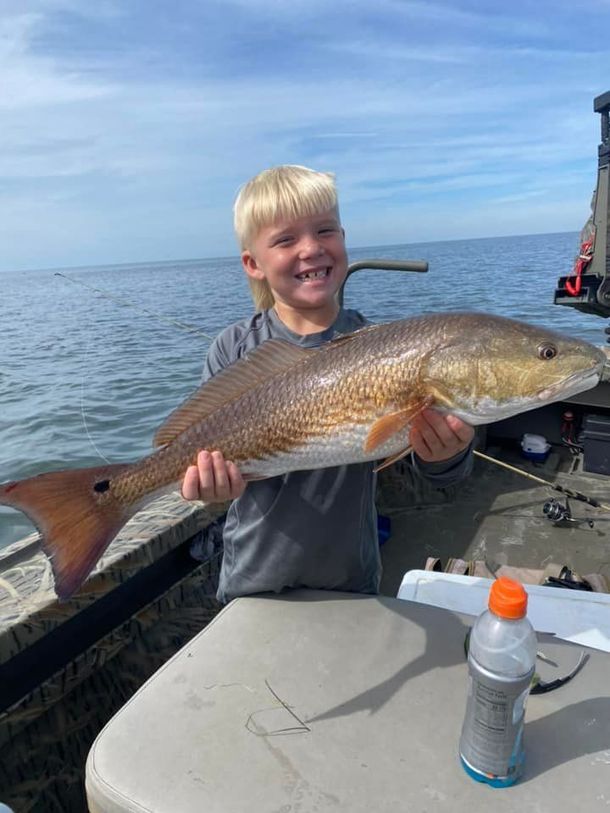 Child Caught Fish — Crystal River, FL — Crystal River
