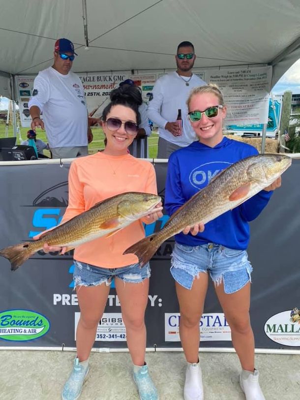 Two Women Caught Fish — Crystal River, FL — Crystal River