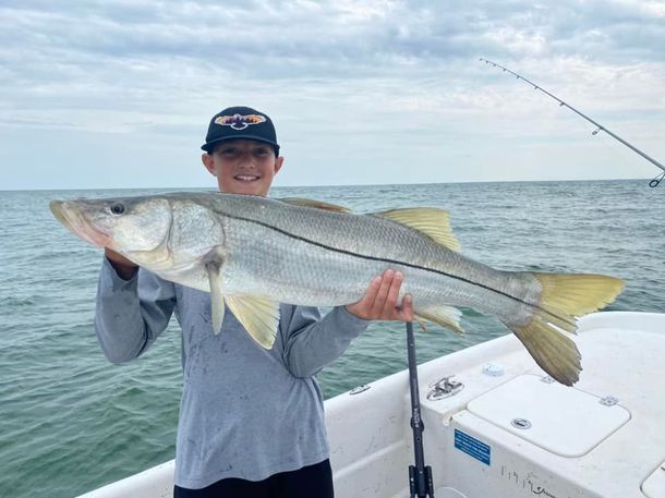 Child Caught Fish — Crystal River, FL — Crystal River