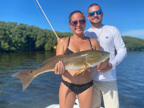 Two People Caught Fish — Crystal River, FL — Crystal River