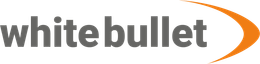 white bullet logo