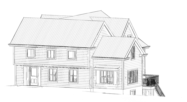 Garrison Style House