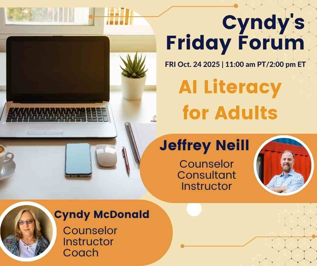 Friday Forum on  AI Literacy fo Adults