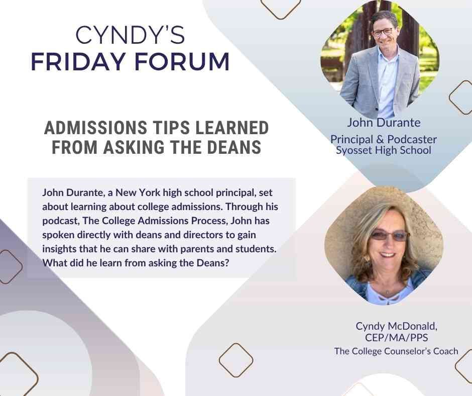 Graphic with information about Louis Newman and Cyndy McDonald