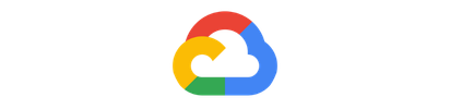 Google Cloud logo: cloud-shaped icon with red, yellow, green, and blue segments.