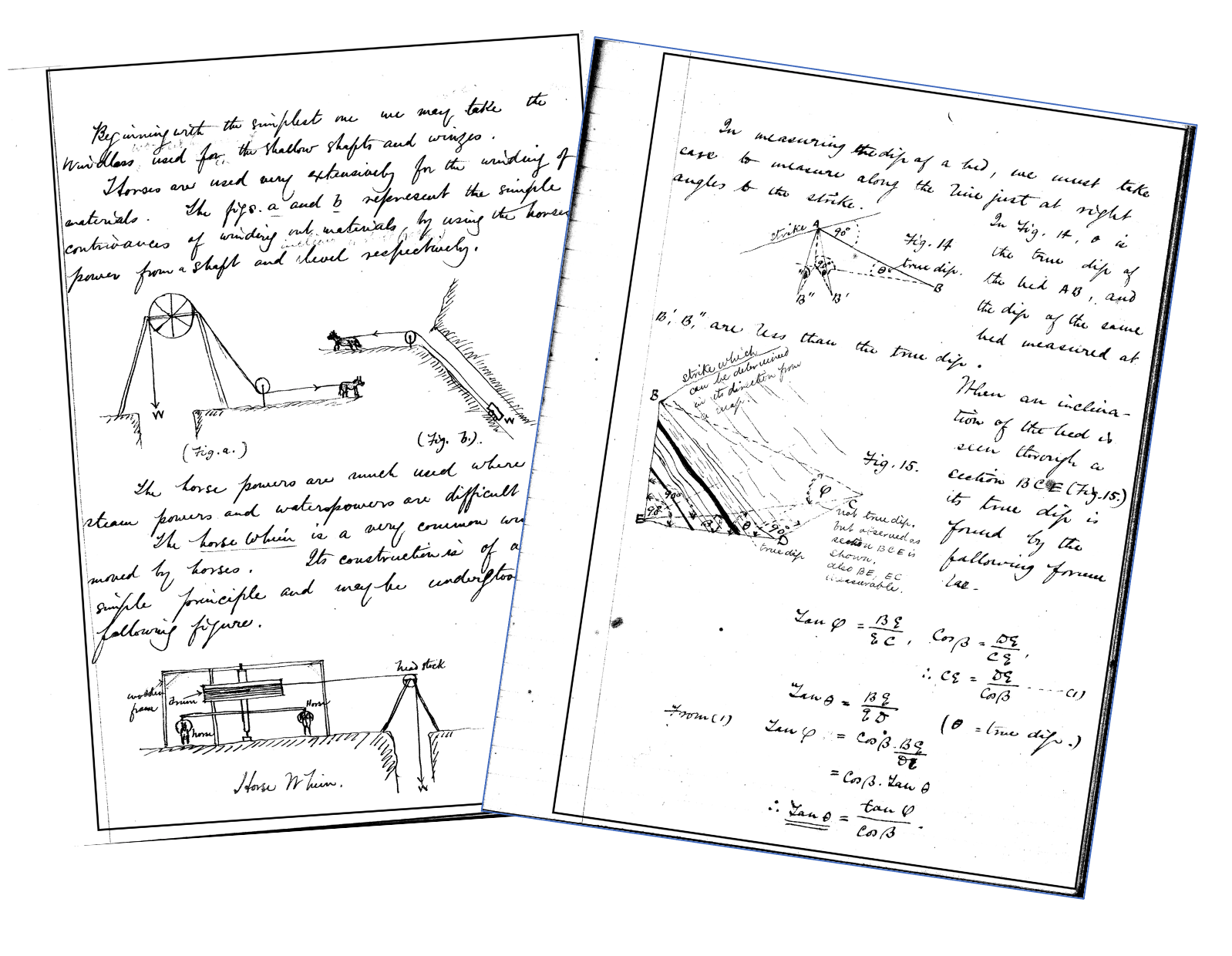 notes manuscrites Junnosuke Ôhara