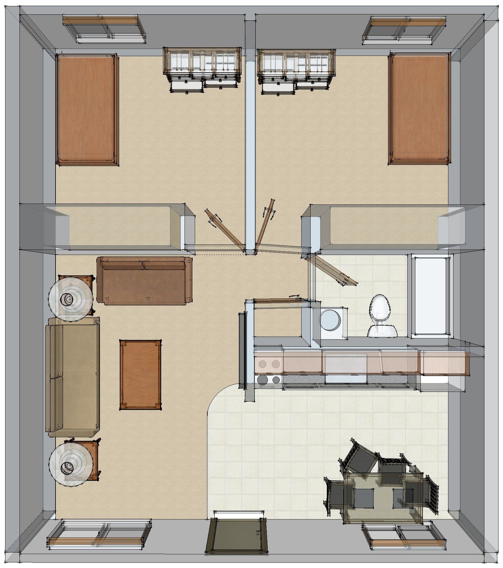 Mountain Plaza Floor Plan