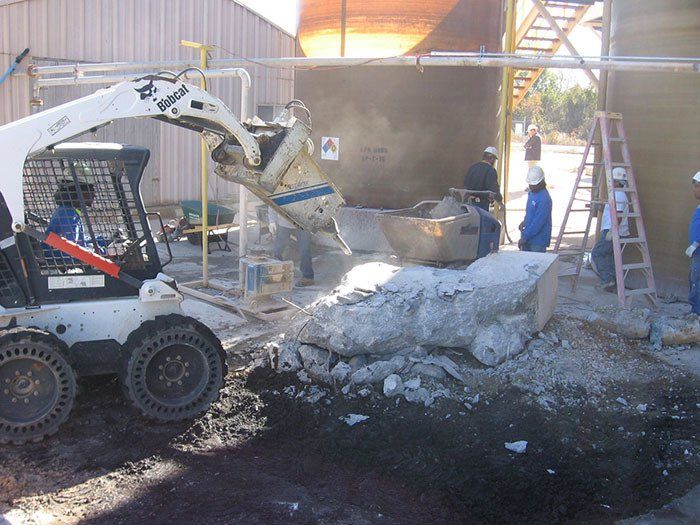 Floor Digging by Machine — Richmond, VA — Epoxy Systems LLC