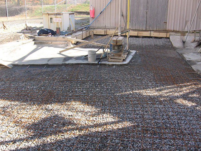 Floor with Metal  — Richmond, VA — Epoxy Systems LLC