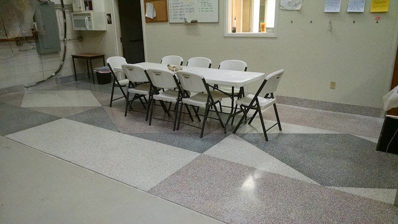 Employee Break Room Table — Richmond, VA — Epoxy Systems LLC