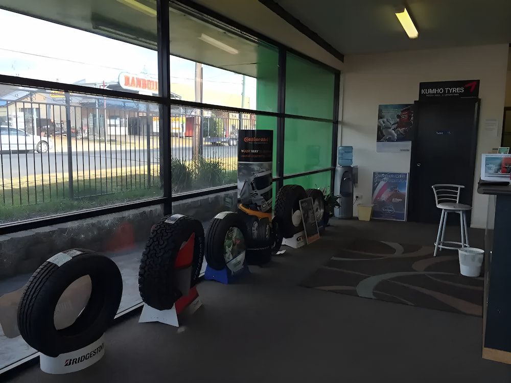 A Room With A Lot Of Tyres On Display — Bones Tyres in Armidale, NSW