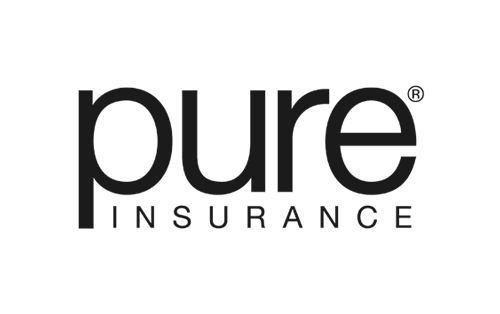 Pure Surelogo Pure For Sure Logo Black And White