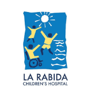 A logo for la rabida children 's hospital