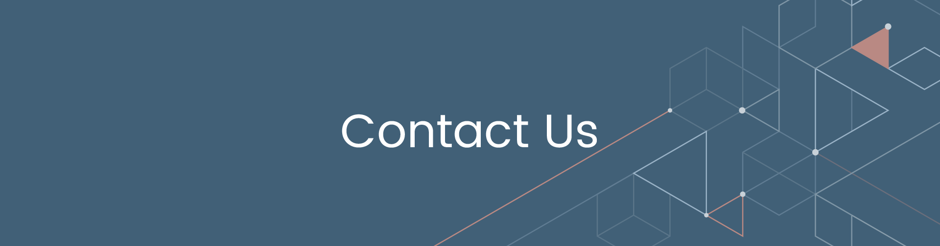 A blue background with the words `` contact us '' written on it.