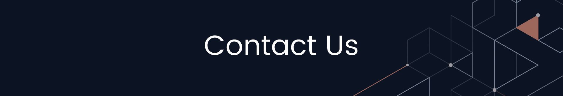 A blue background with the words `` contact us '' written on it.