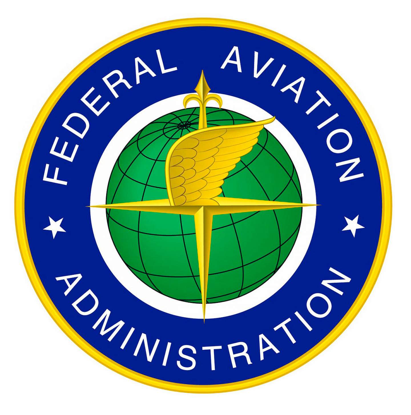 The logo for the federal aviation administration