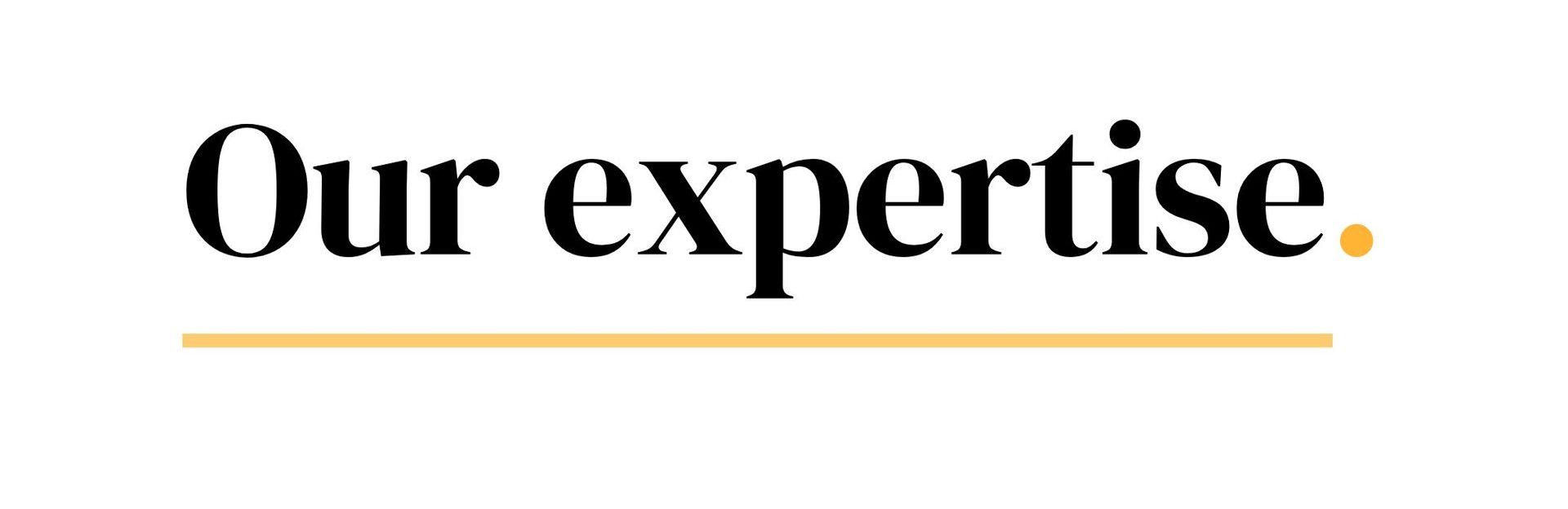 Our Expertise